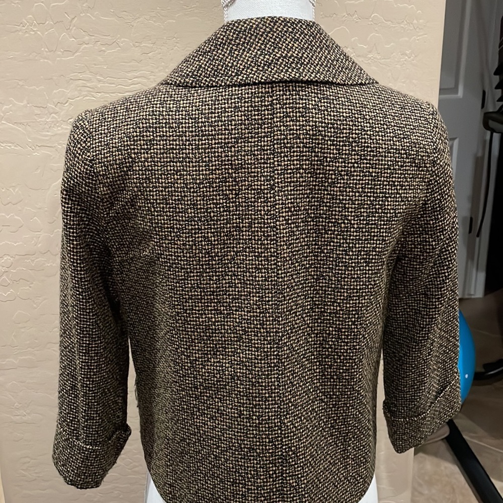 Harve Bernard gold-black tweed jacket! - Picture 3 of 6